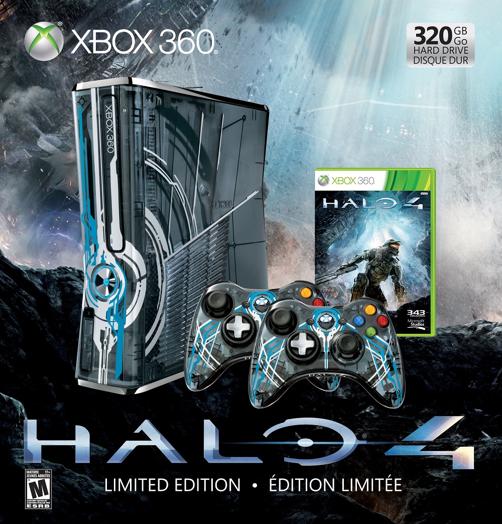 デッドストック ほぼ未使用 Xbox 360 Halo 4 ヘイロー 本体+spbgp44.ru